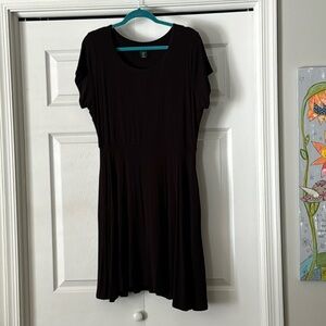Gently worn Cynthia Rowley black knit dress. Size xl